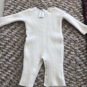 Max studio cashmere baby one piece size 3-6 months